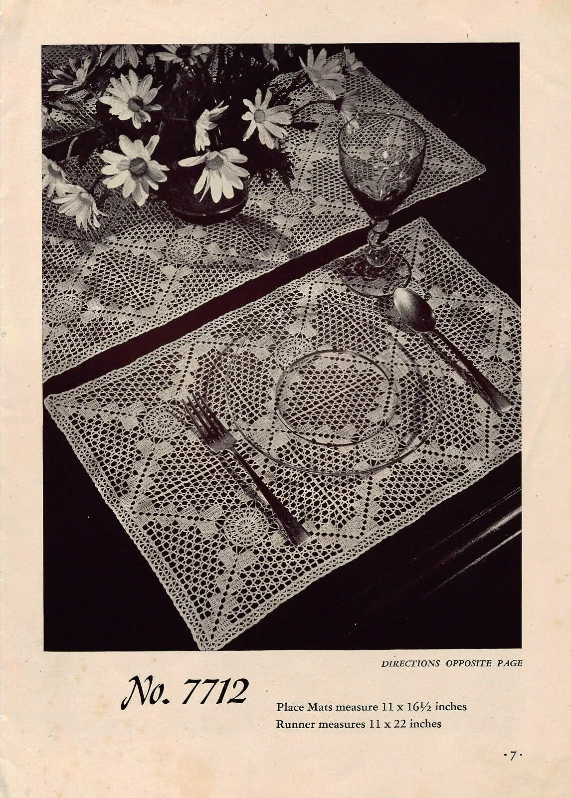 1940s CHARMING Vintage Crochet Booklet Coats Clark No. 217 Old New Favorites Doilies Crochet Patterns Doilies,Place Mats etc