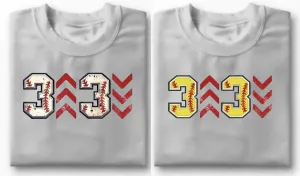 3 Up 3 Down Tee | Baseball or Softball