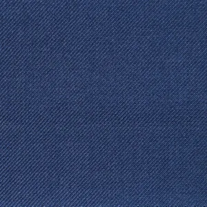 Airforce Blue Twill Super 100's Wool Blend Suiting