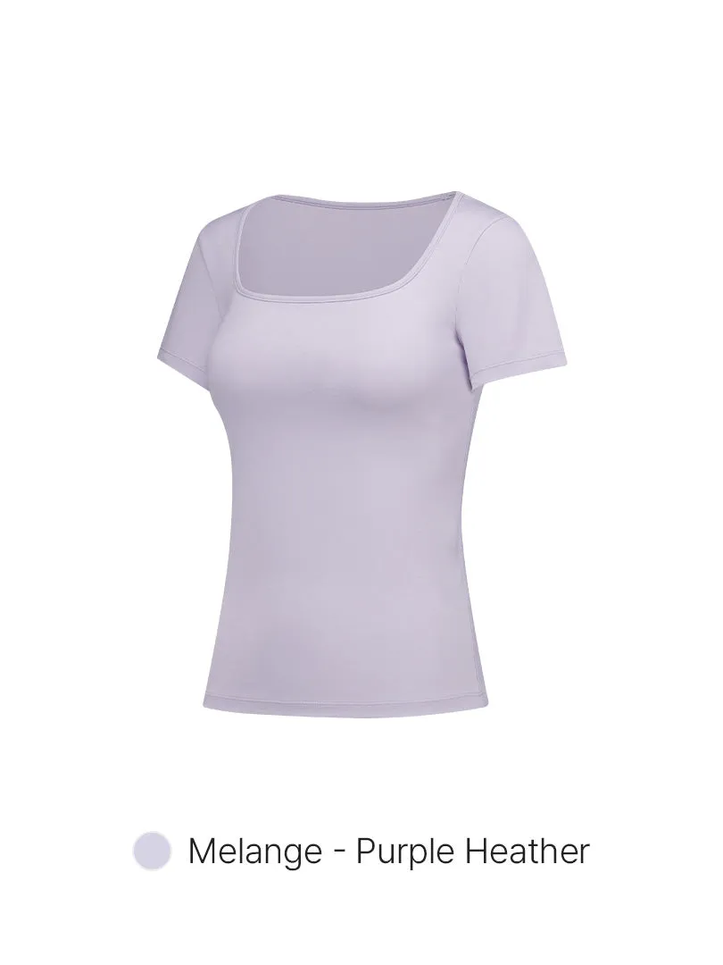 Airtouch Square Neck Short Sleeve