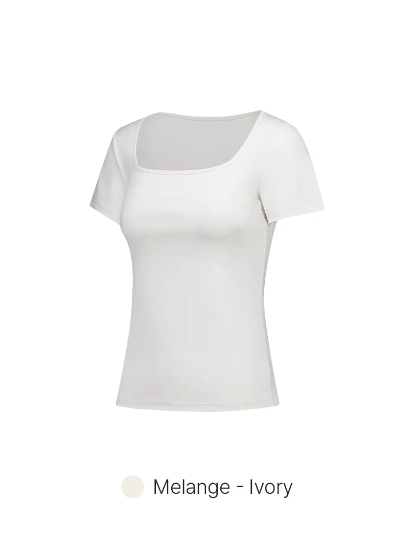 Airtouch Square Neck Short Sleeve