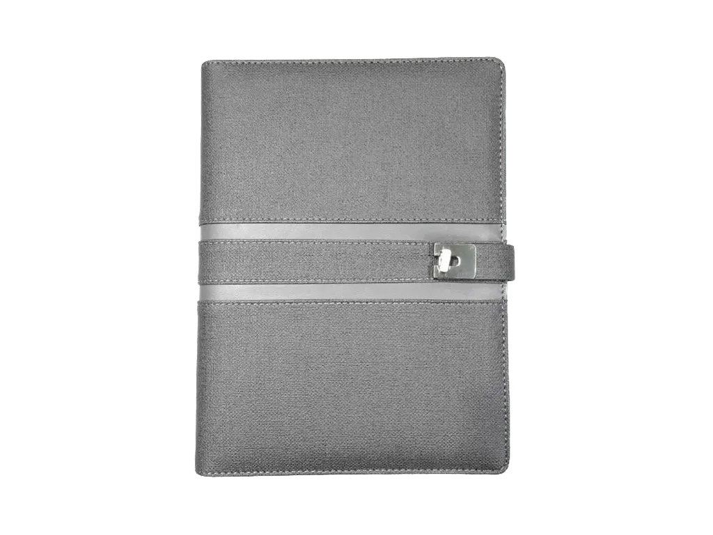 AMS-RM-S 23 - (Grey) PU Leather Organizer