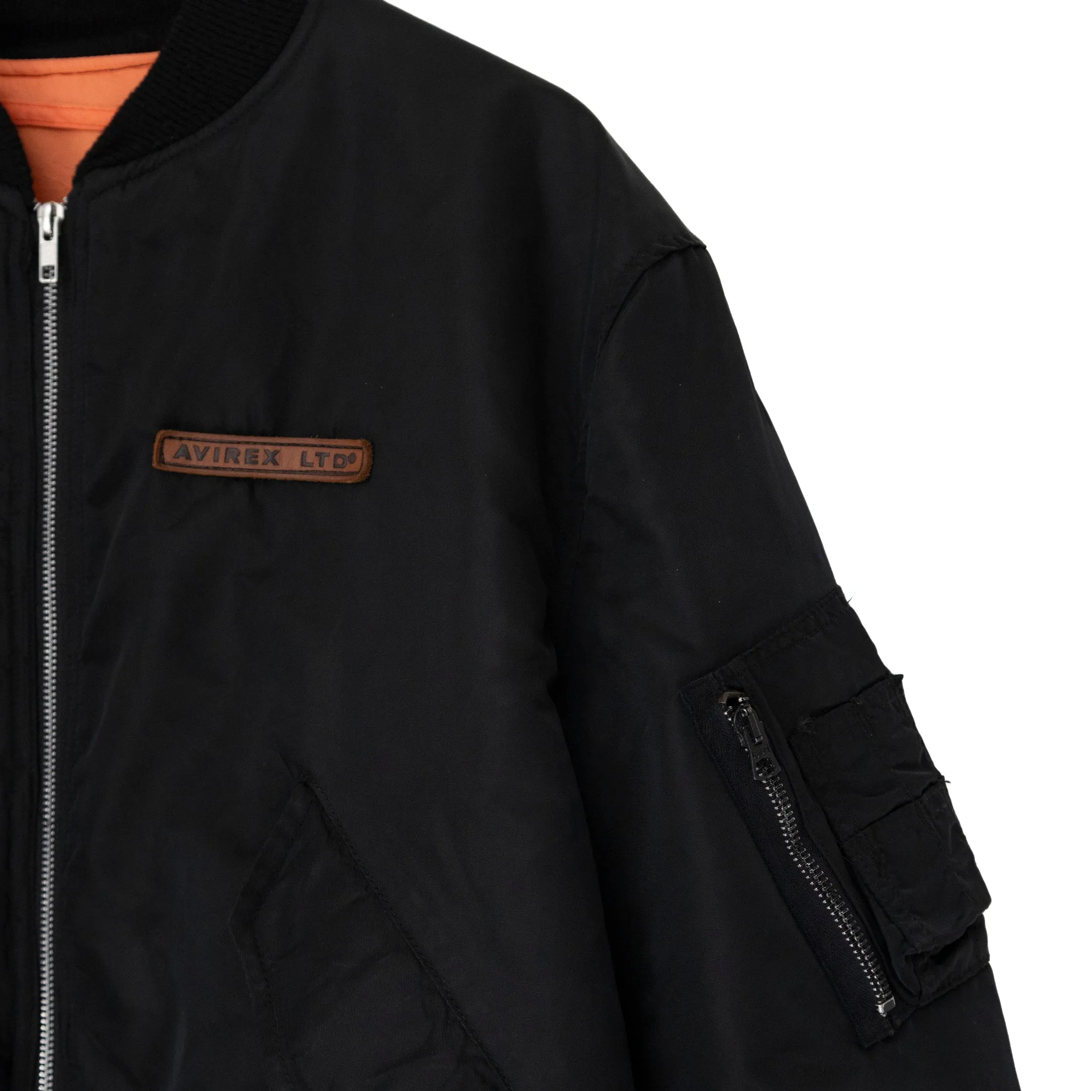 Avirex Blackout Classic MA-1 Bomber Jacket