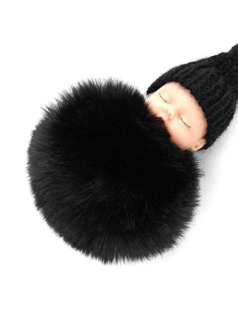 Baby Design Pom Pom Keychain