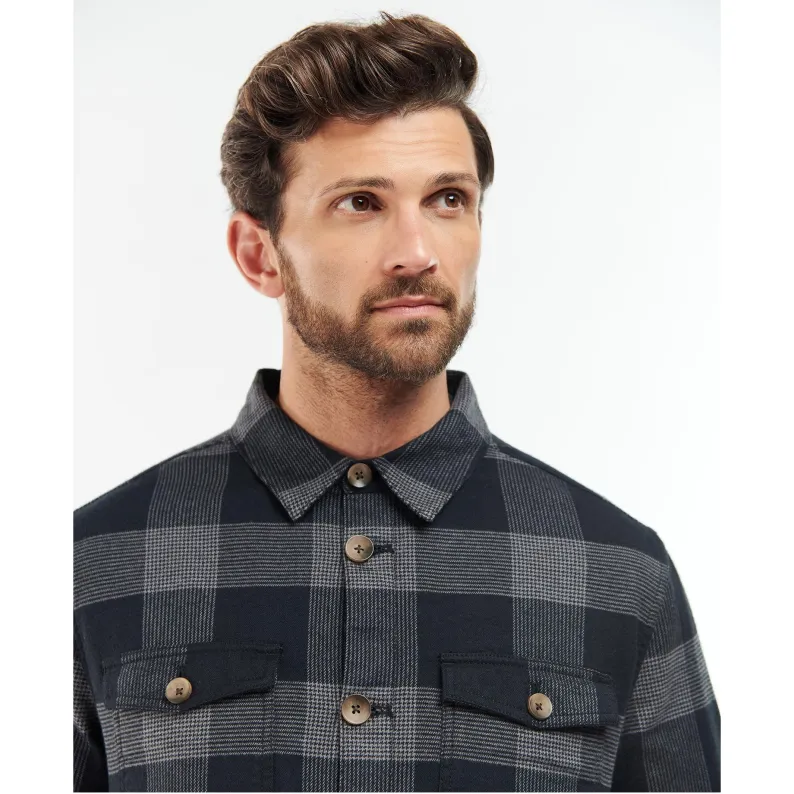 Barbour Potter Overshirt Black MOS0260BK11