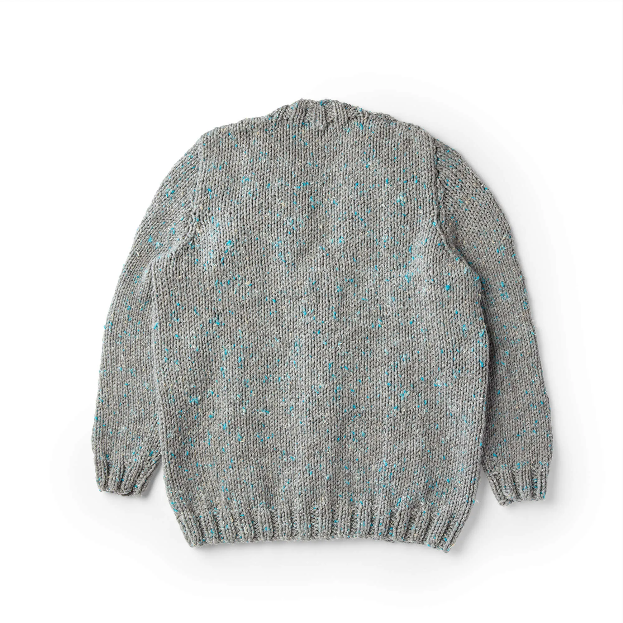 Bernat Simple Cable Knit Cardigan