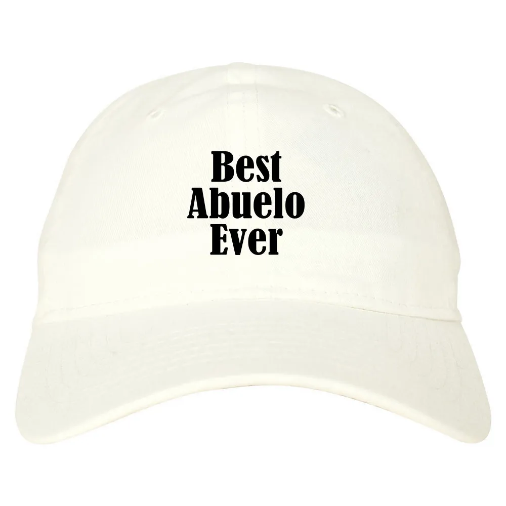 Best Abuelo Ever Grandpa Spanish Fathers Day Mens Dad Hat