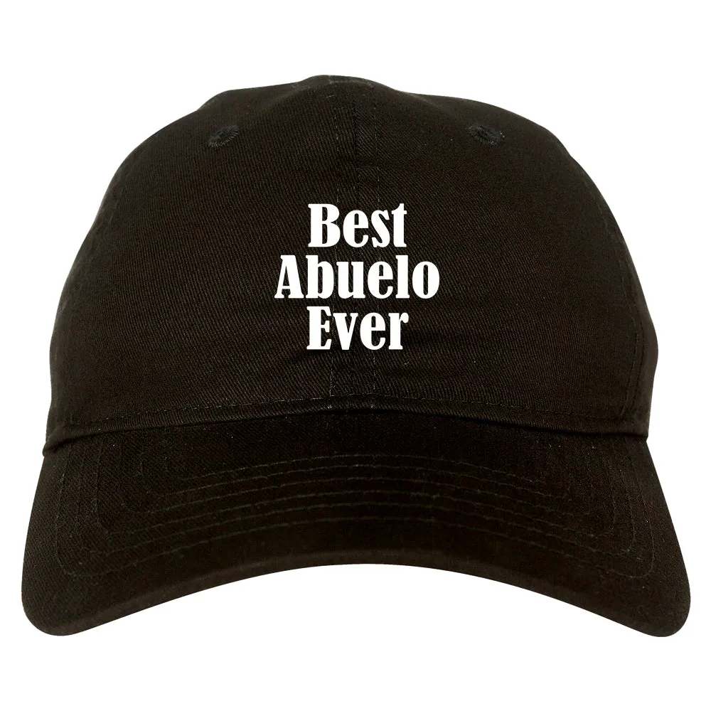 Best Abuelo Ever Grandpa Spanish Fathers Day Mens Dad Hat