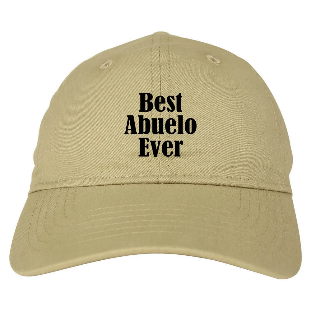 Best Abuelo Ever Grandpa Spanish Fathers Day Mens Dad Hat