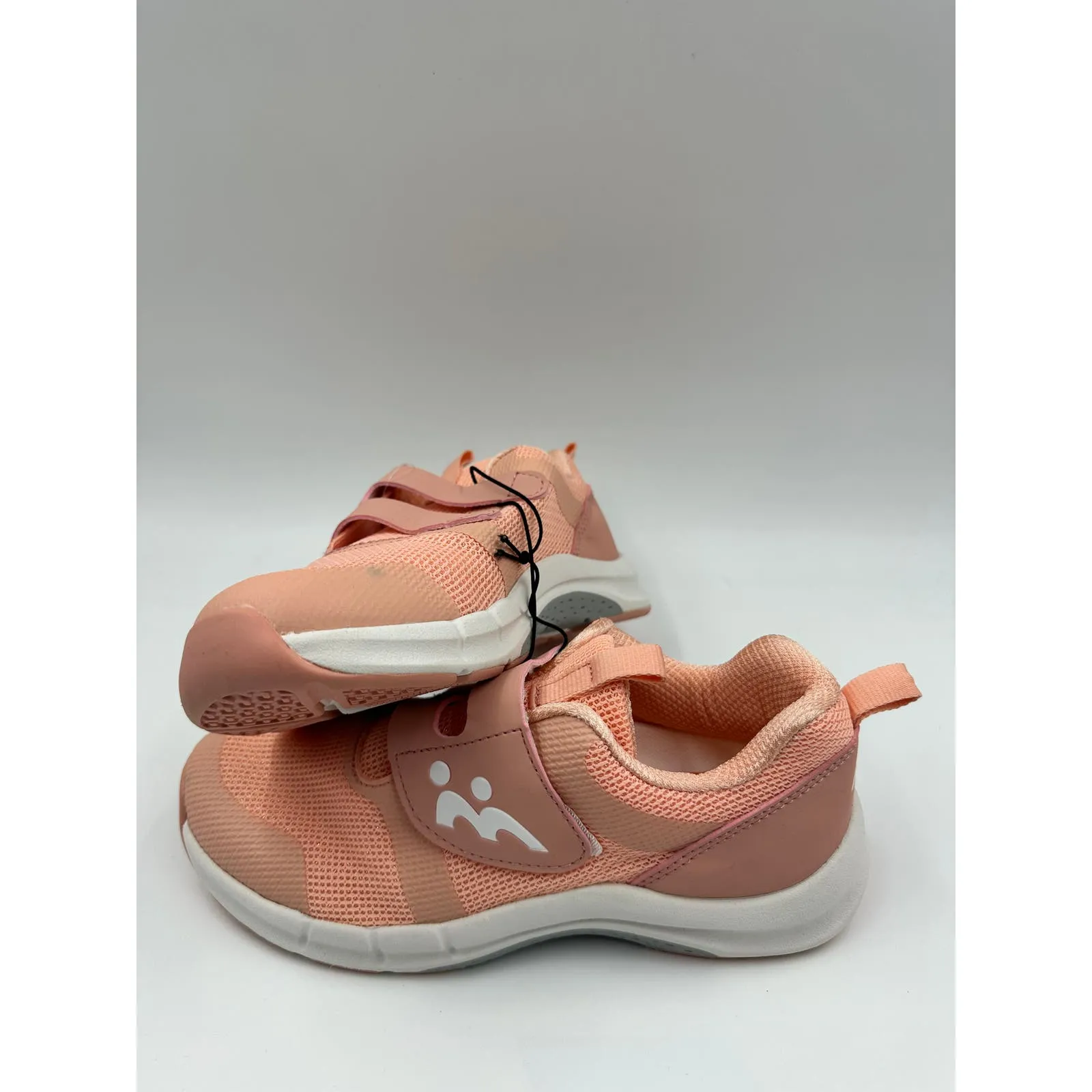 Big Kid Size 3, Baby Pink Sneaker with Straps