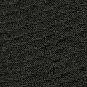 Black Micro Design Super 140's All Wool Suiting By Holland & Sherry