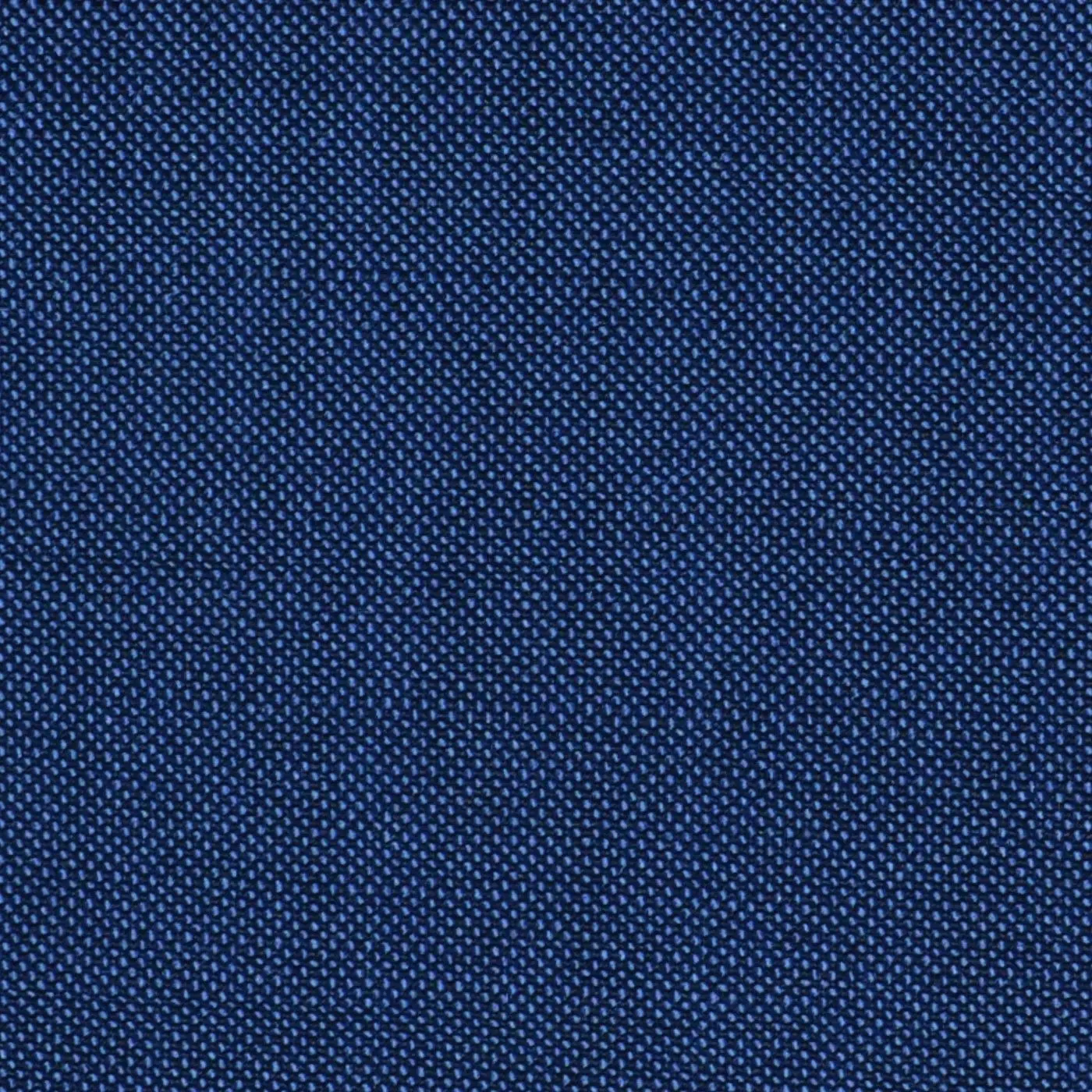 Blue Solid Super 100's Wool & Kid Mohair Suiting By Holland & Sherry