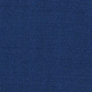 Blue Solid Super 100's Wool & Kid Mohair Suiting By Holland & Sherry