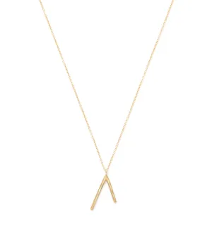 Brass Dart Necklace