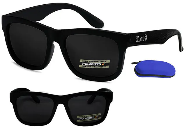 Classic Polarized Locs  Sunglasses With Logo