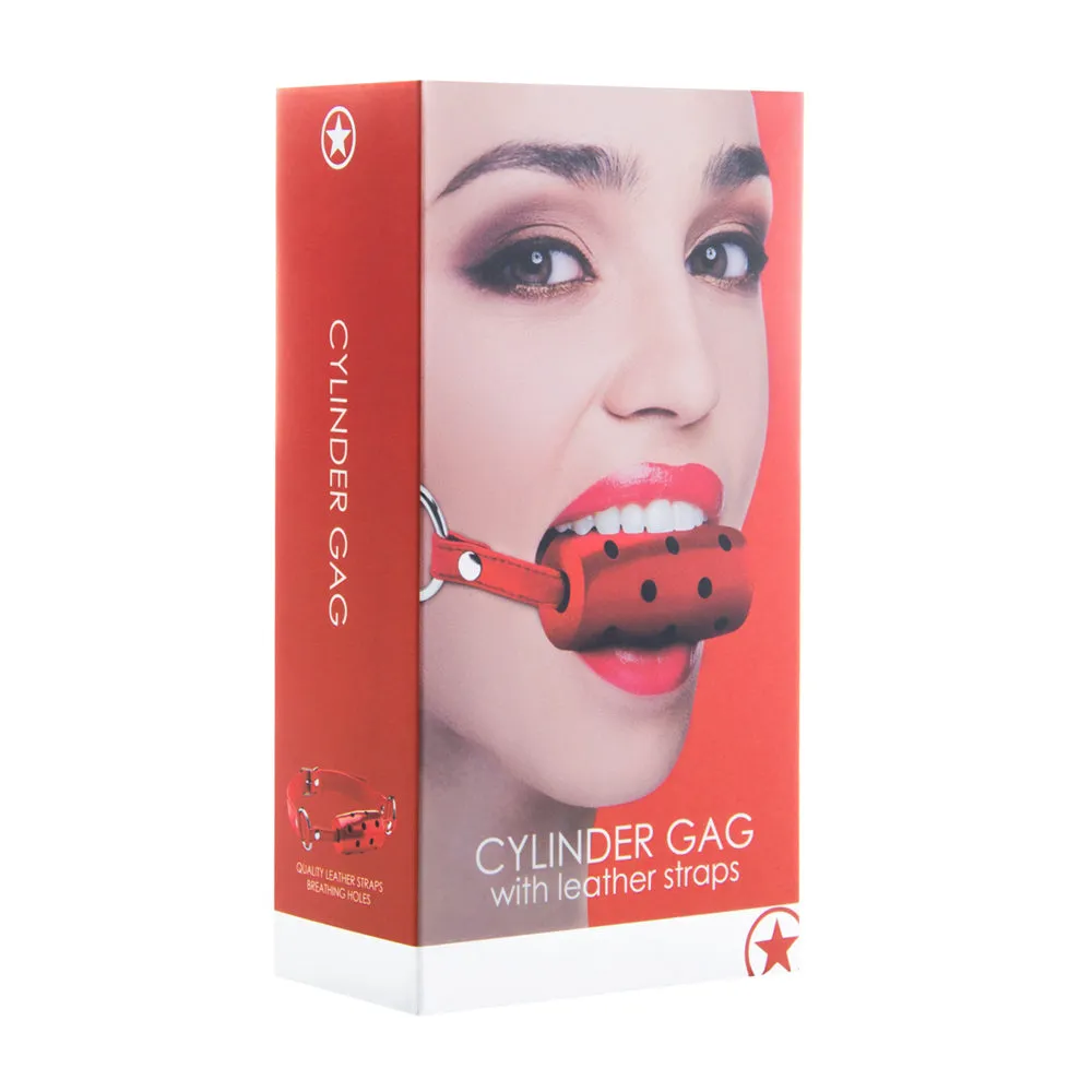 Cylinder Gag - Red