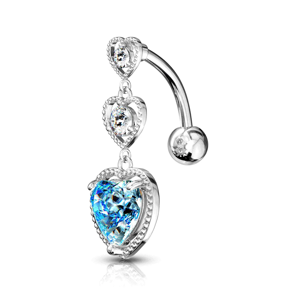 Diaphanous Love Reverse Belly Bar