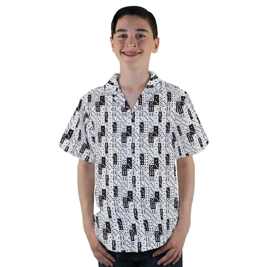 Dominos Youth Hawaiian Shirt