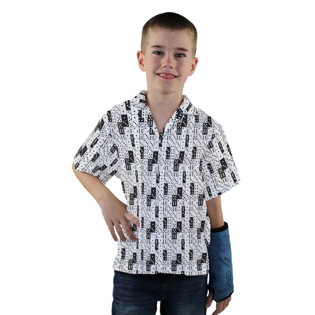 Dominos Youth Hawaiian Shirt