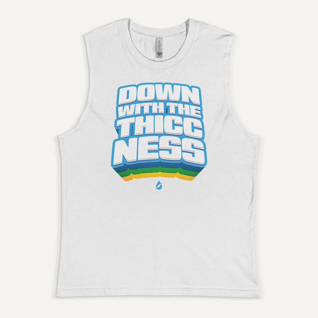 Down With The Thiccness Men's Muscle Tank