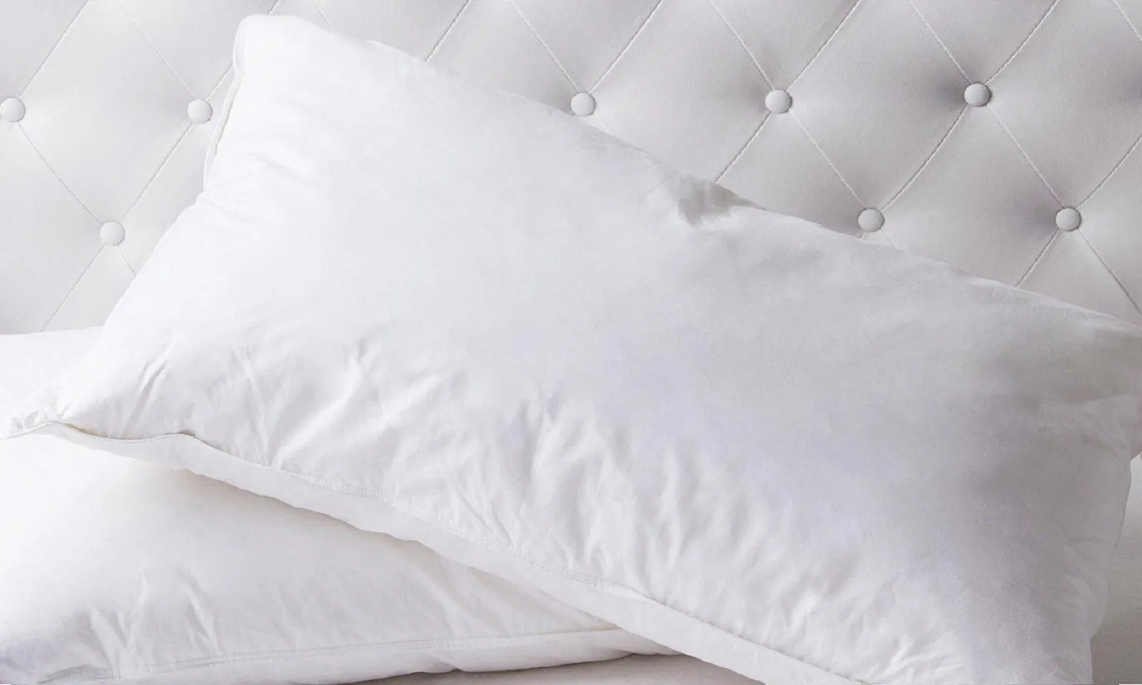 Duck Feather & Down Quilt 500GSM   Duck Feather and Down Pillows 2 Pack Combo - Super King - White