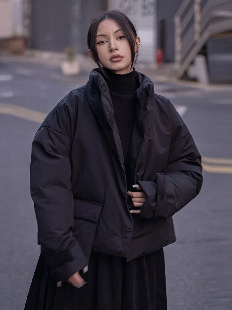 Eatan Puff Jacket - Black