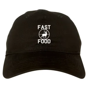 Fast Food Deer Hunting Mens Dad Hat Baseball Cap