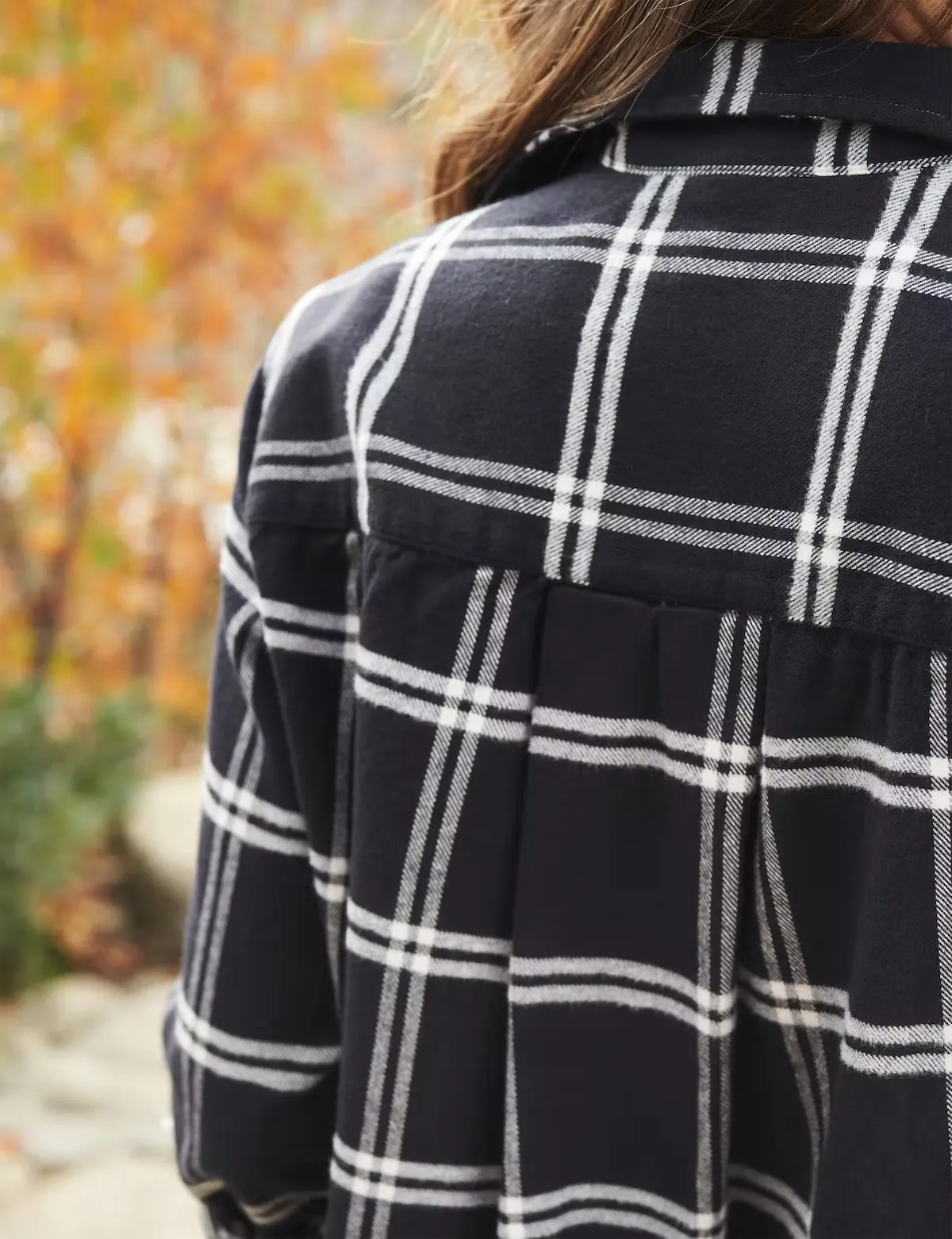 Frank & Eileen - Silvio Polar Flannel in Black Plaid