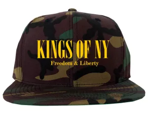 Freedom And Liberty Eagle Snapback Hat