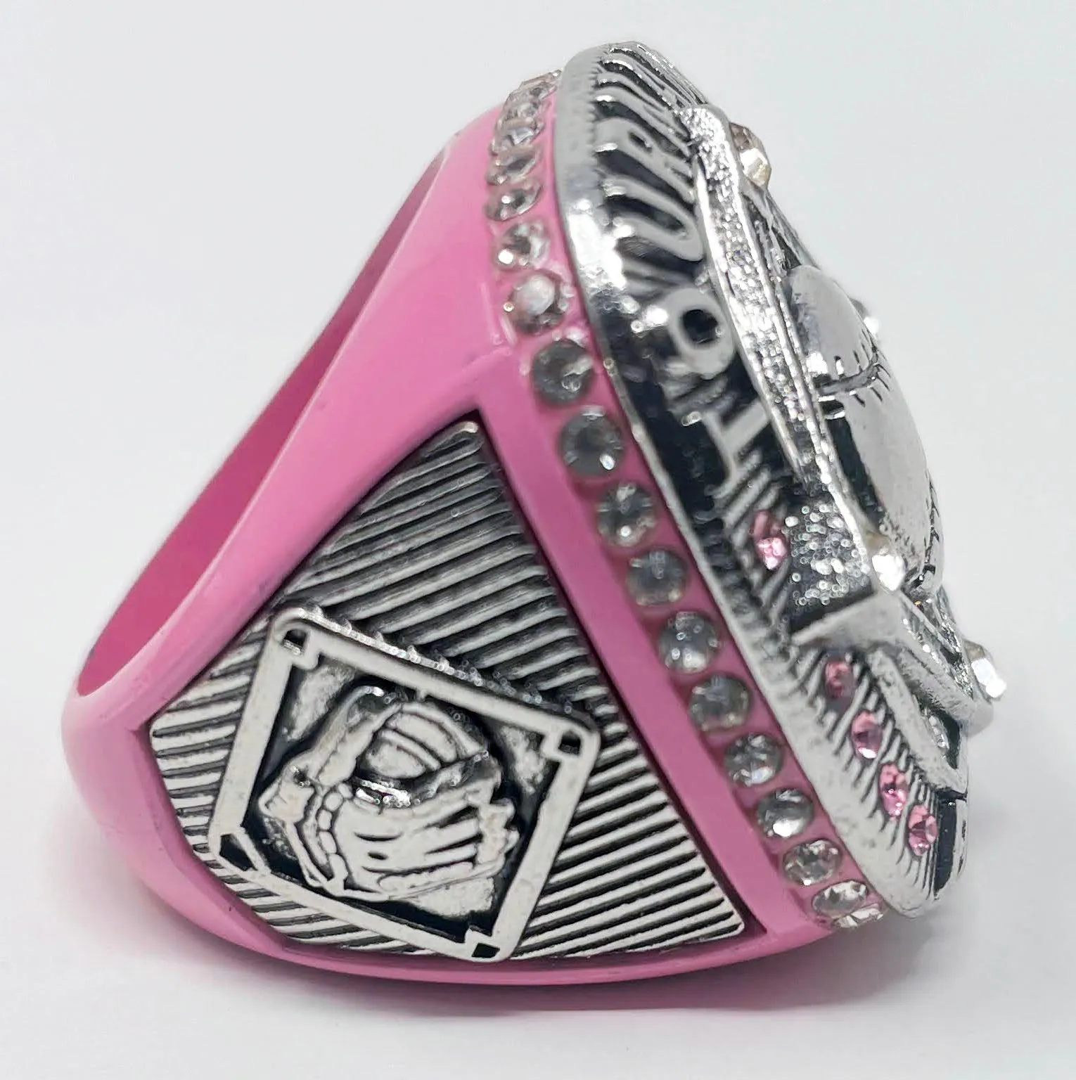 Generic Ring 2 Pink/Silver