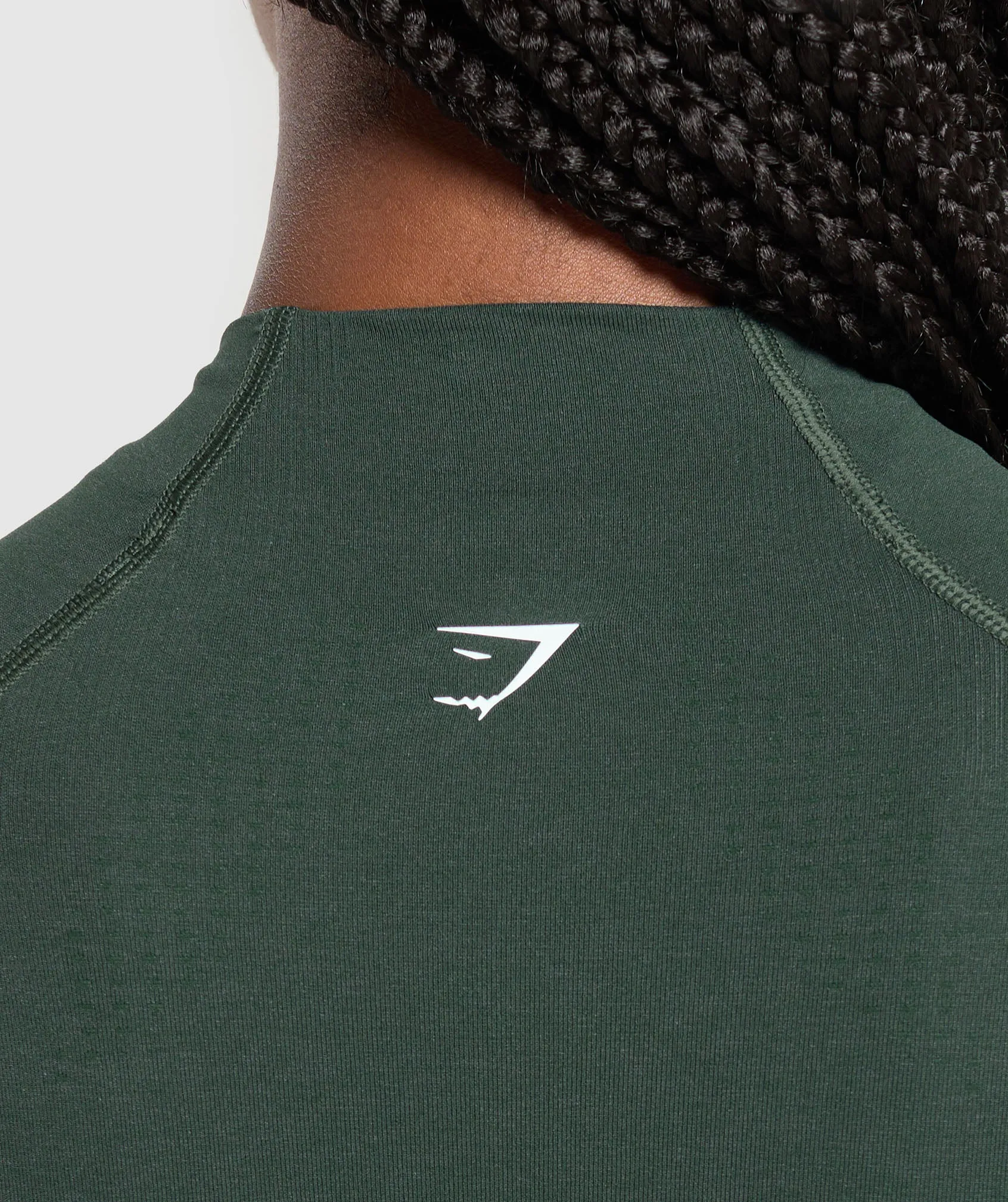 Gymshark Vital Seamless Jacket - Woodland Green Marl