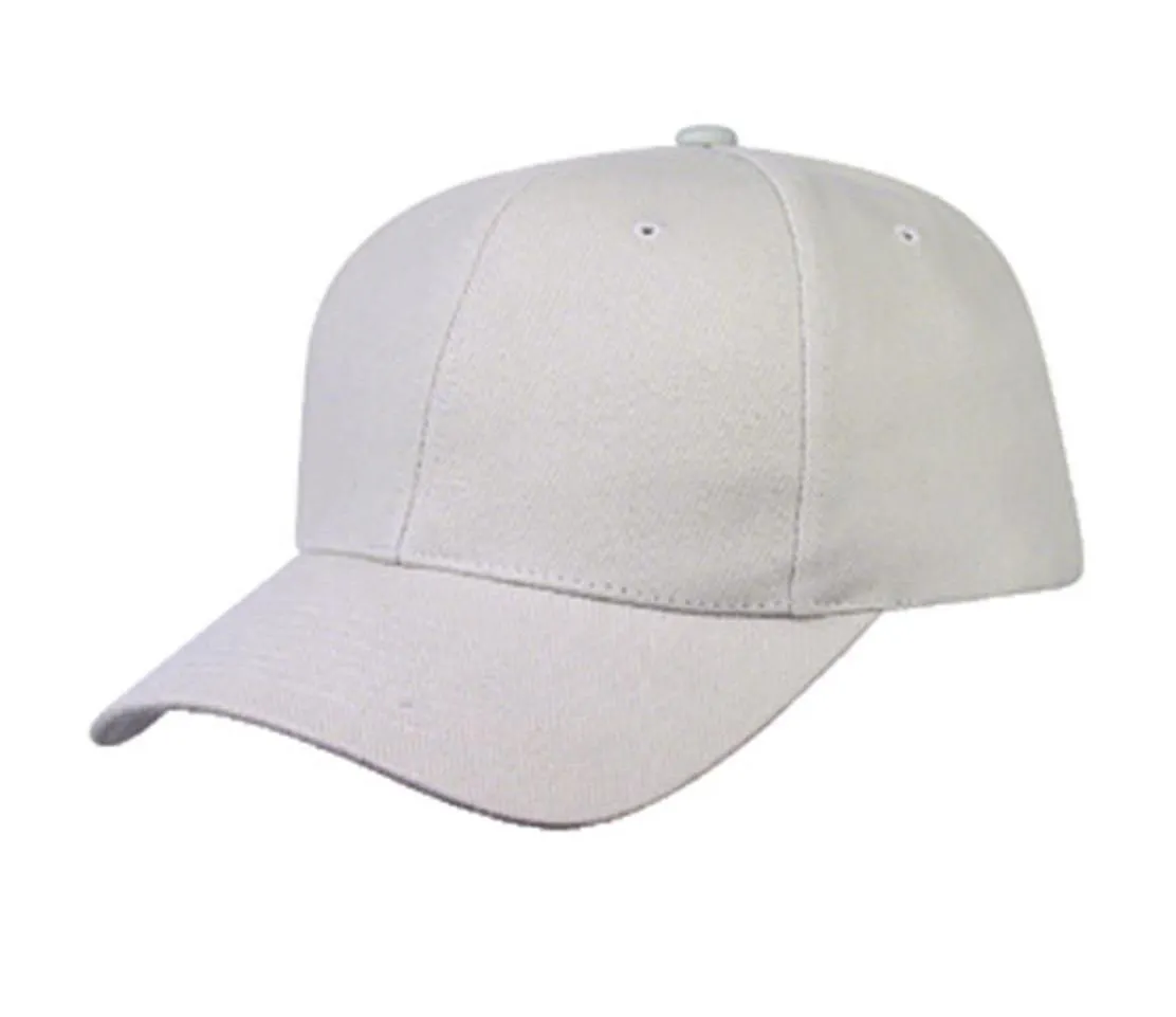 Heavy Brushed Cotton 6 Panel Low Crown Baseball Caps Hats Solid Two Tone Colors