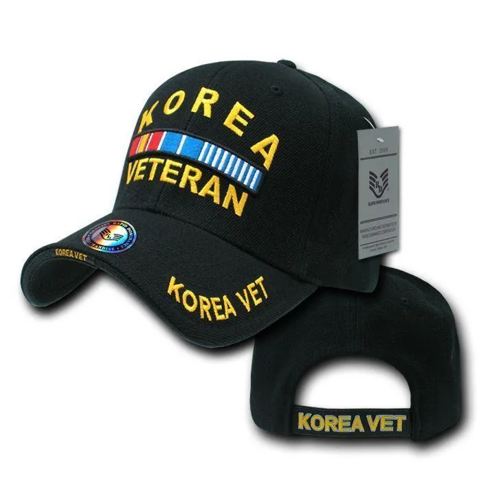 Iraq Korea Desert Storm Korea Pow Ww2 Veteran Vet Military Baseball Hats Caps