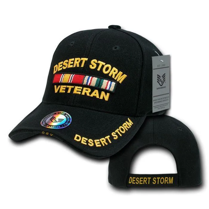 Iraq Korea Desert Storm Korea Pow Ww2 Veteran Vet Military Baseball Hats Caps