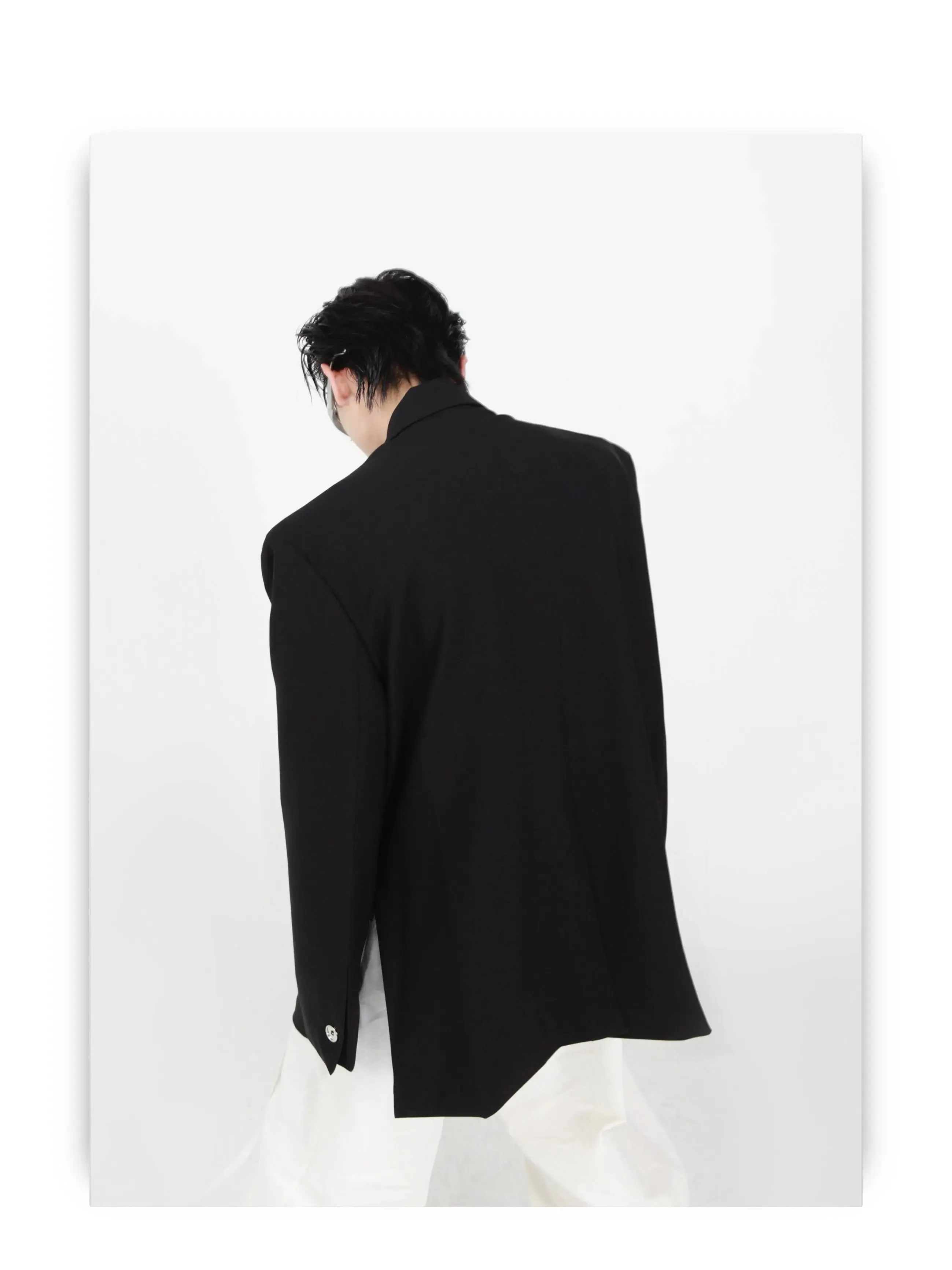 Irregular Slit Design Jacket