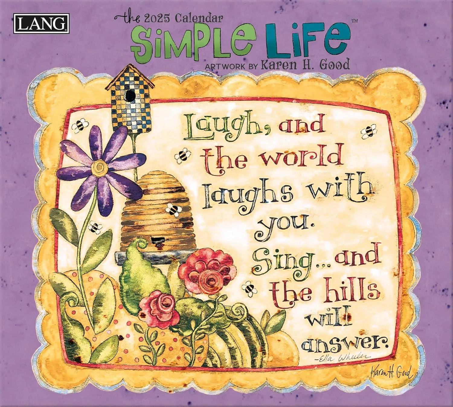 Lang Simple Life™ 2025 Wall Calendar