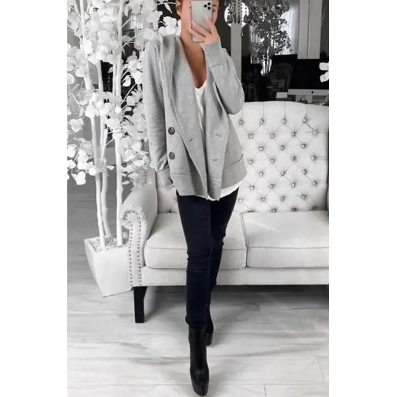 Lauren Sweatshirt Cardigan Coat