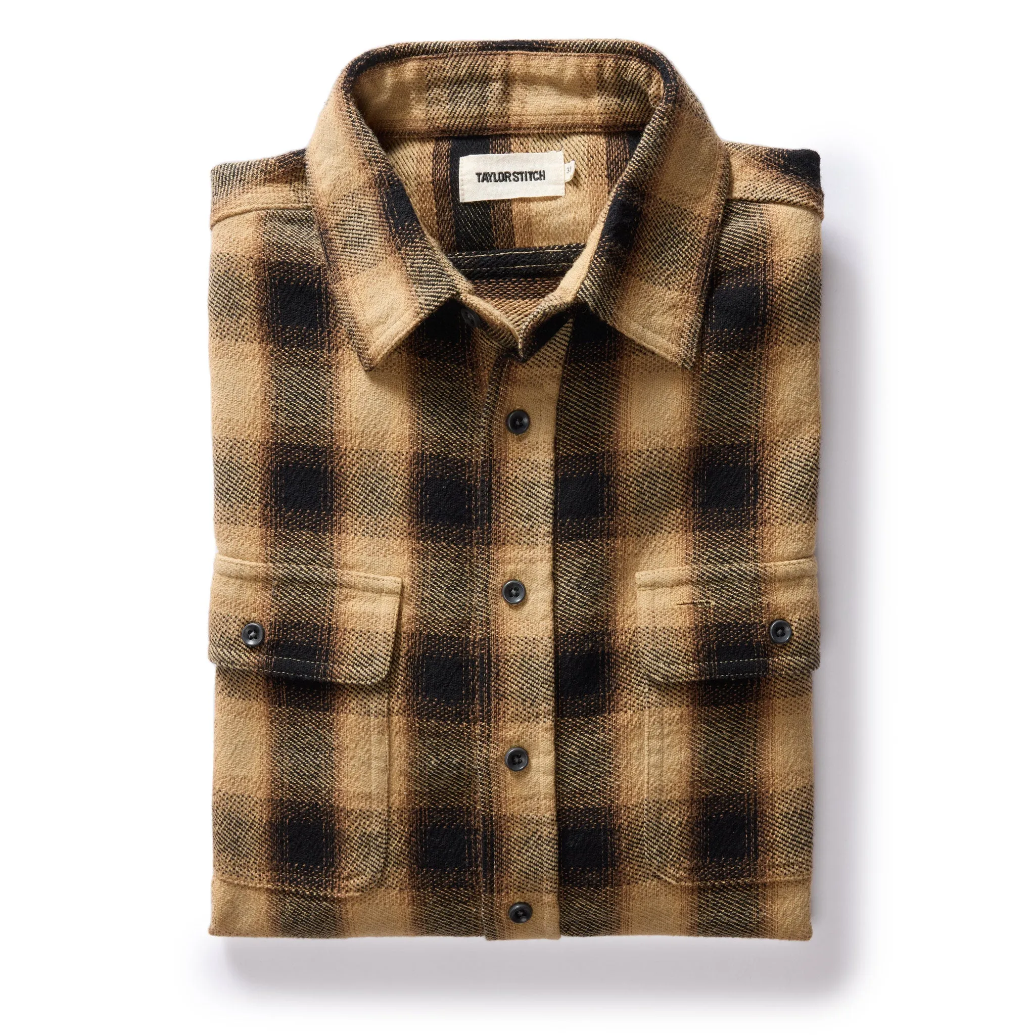 Ledge Shirt | Brass Plaid