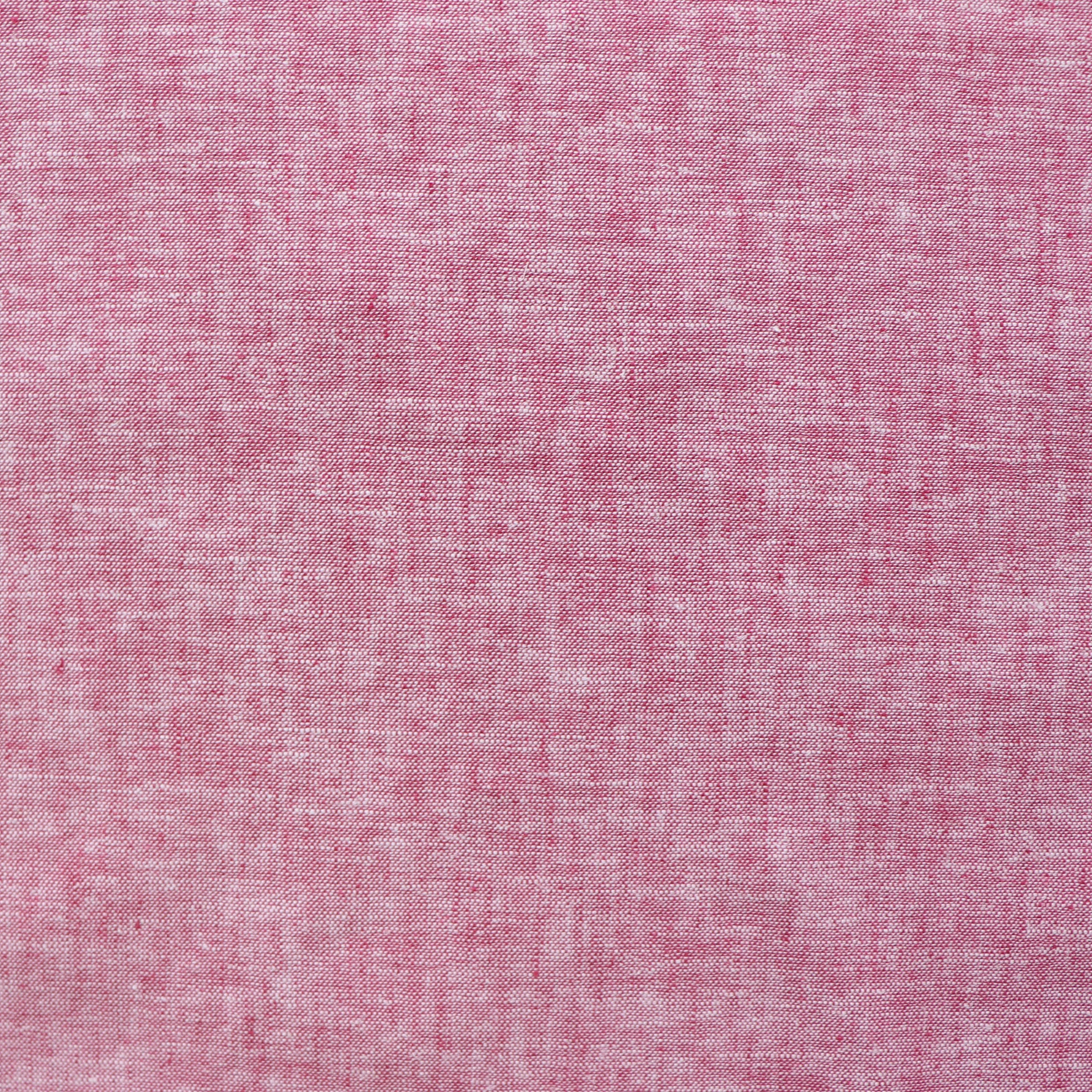 Linen Cotton - Marled Raspberry Red