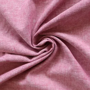 Linen Cotton - Marled Raspberry Red