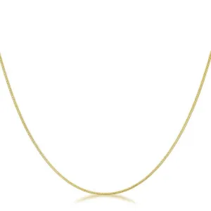 Liv Interlocked Gold Necklace | 16in