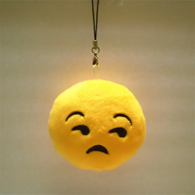 LNRRABC Fashion Cute Emoji Emoticon Smiley Face Keychain Pendant Key Chain Holder Keyring Gift for Women Men