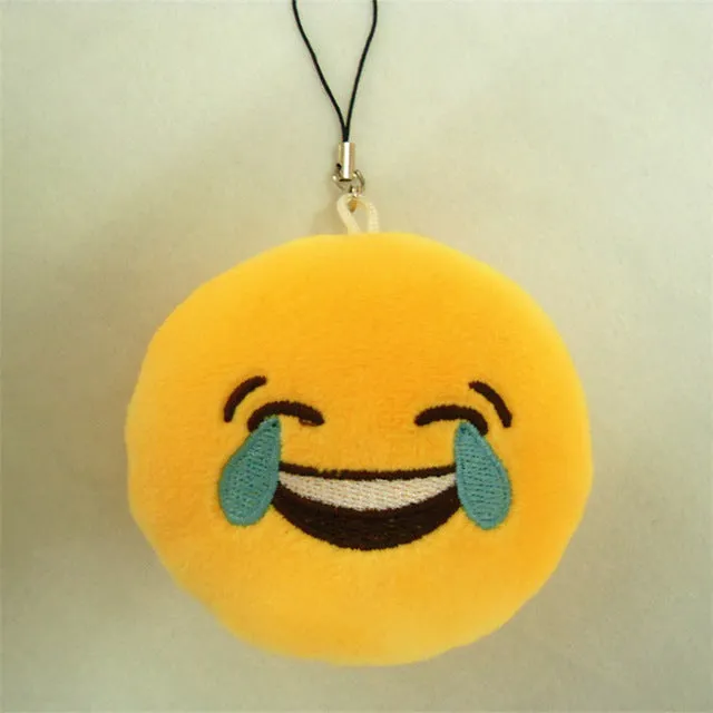 LNRRABC Fashion Cute Emoji Emoticon Smiley Face Keychain Pendant Key Chain Holder Keyring Gift for Women Men