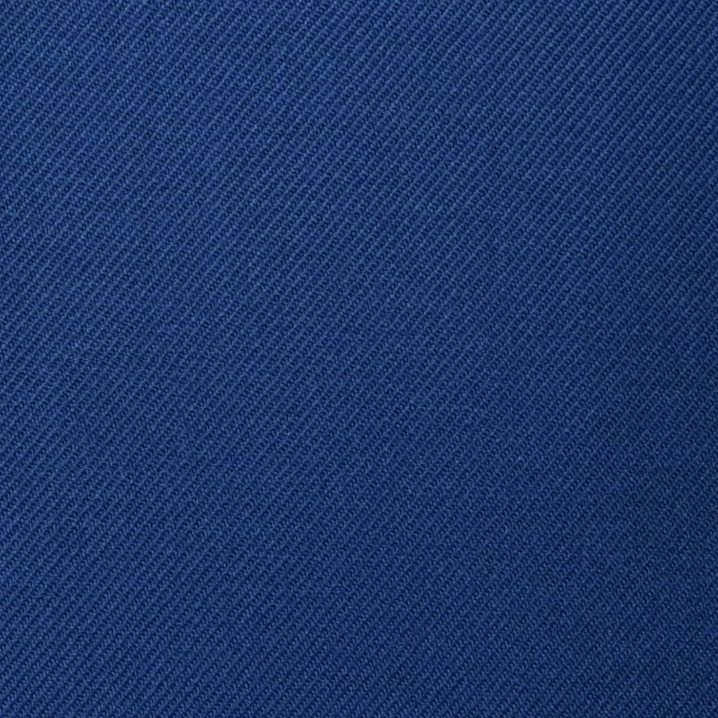 Medium Blue Plain Twill Super 100's All Wool Suiting By Holland & Sherry