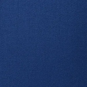 Medium Blue Plain Twill Super 100's All Wool Suiting By Holland & Sherry