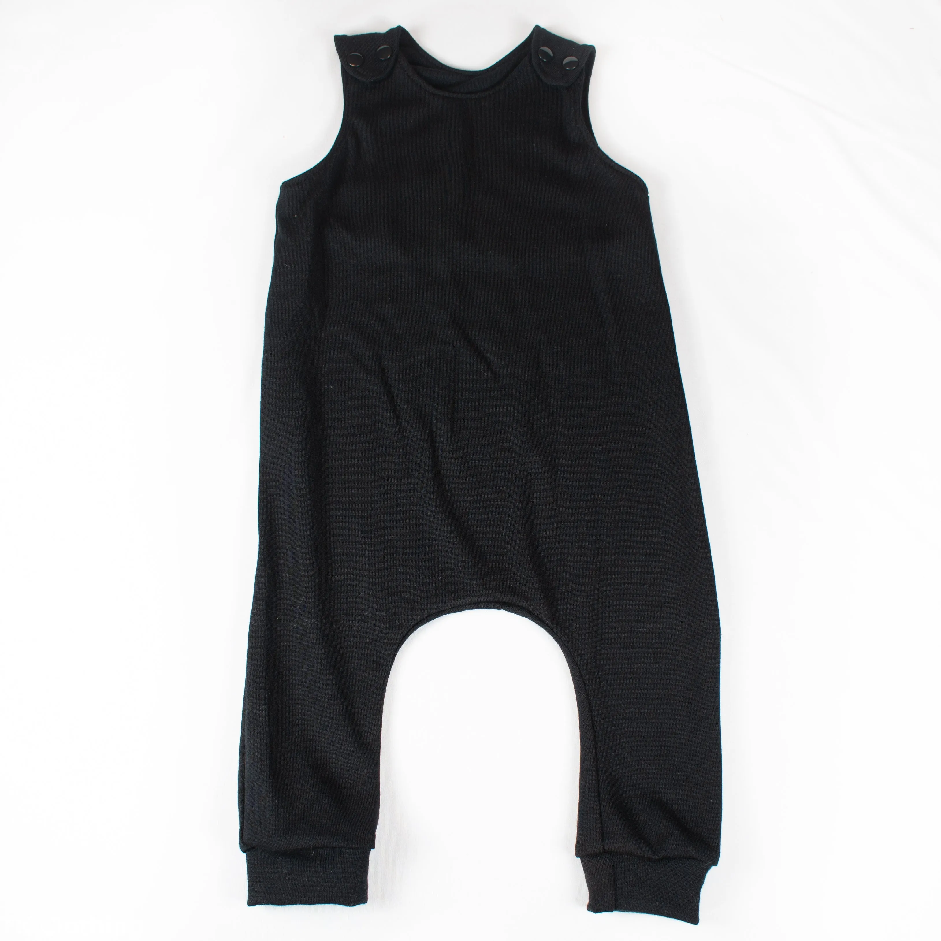 Merino Wool Dungarees (0-3T)