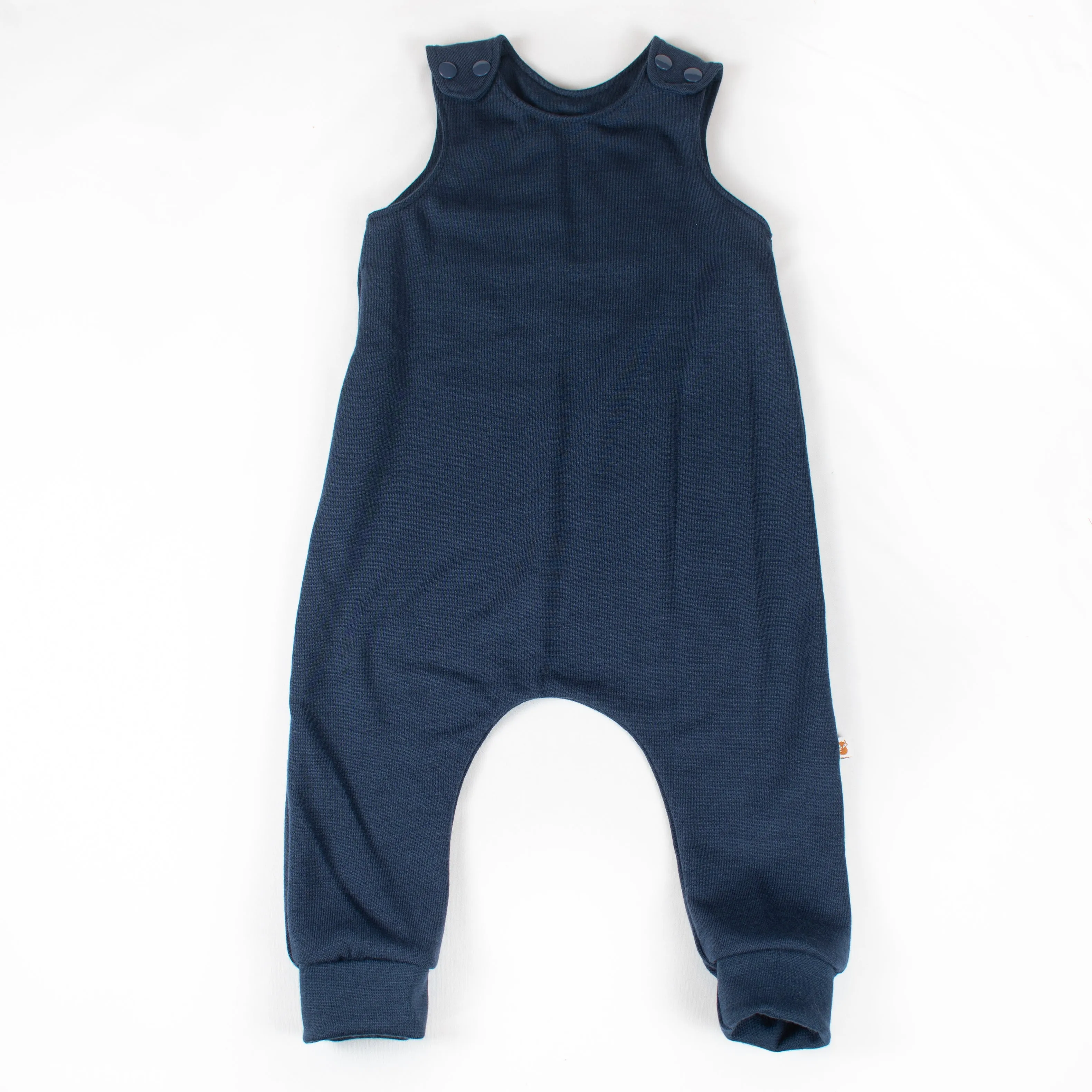 Merino Wool Dungarees (0-3T)