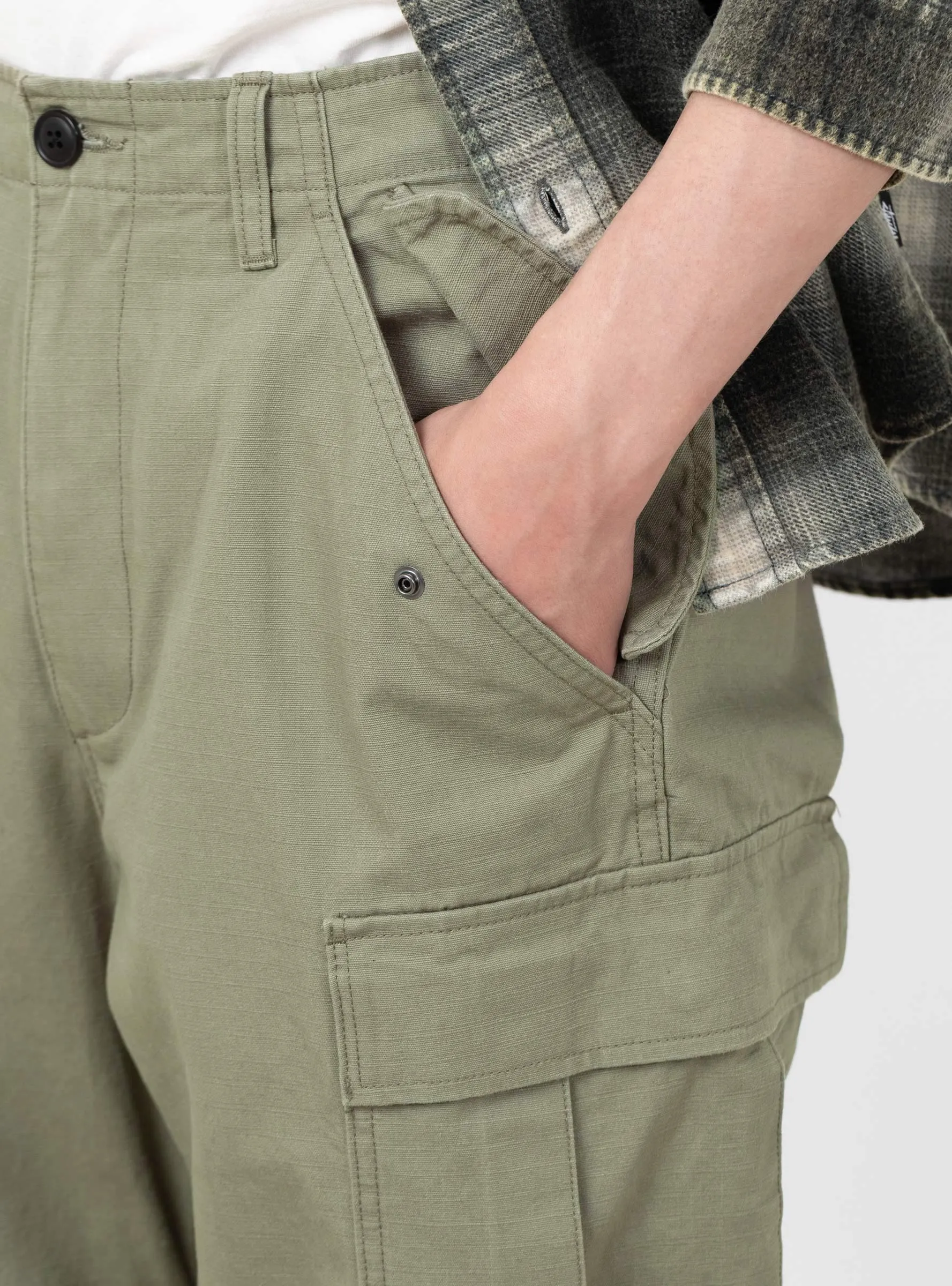 Military Cargo Pant Ripstop Olive