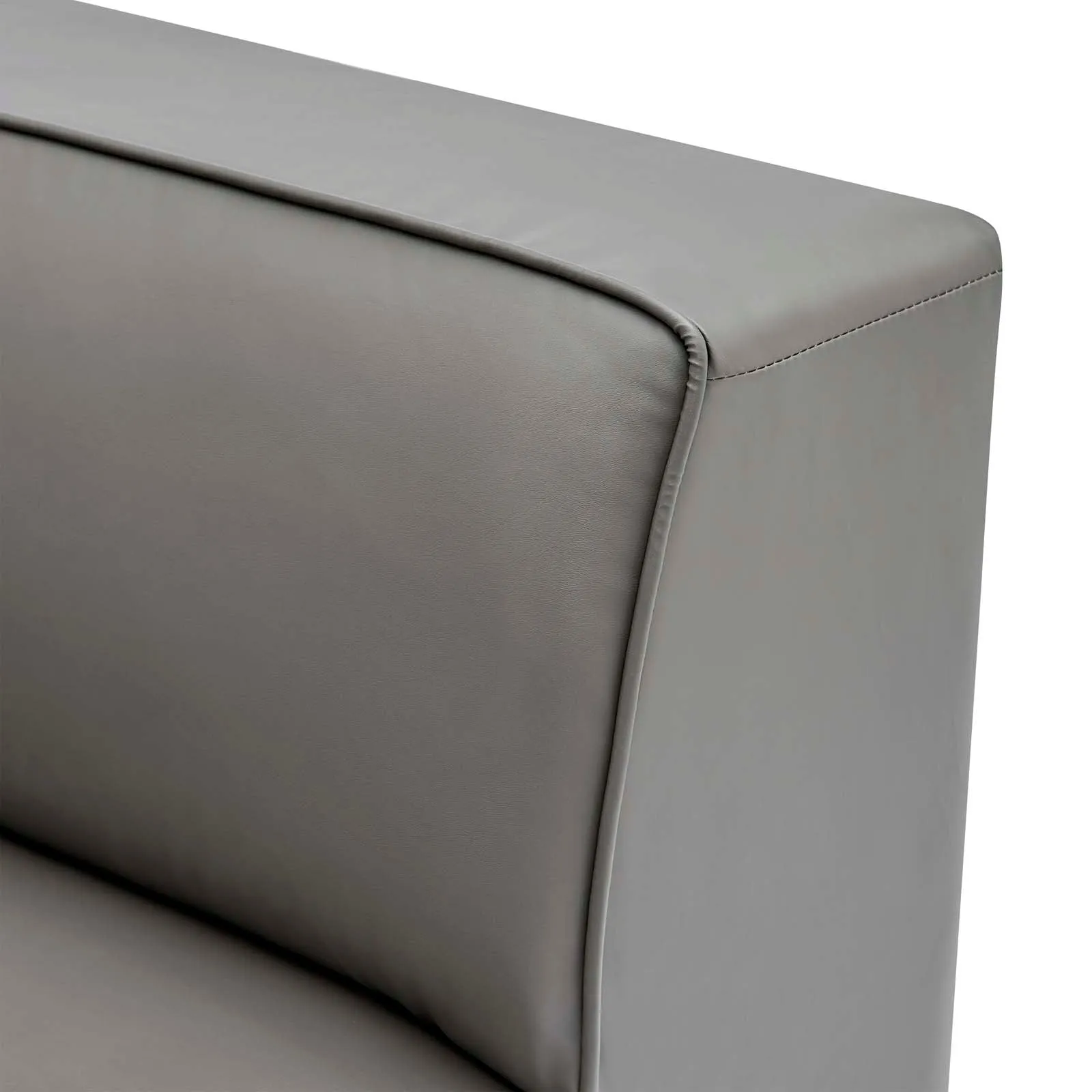 Mingle Vegan Leather Corner Chair