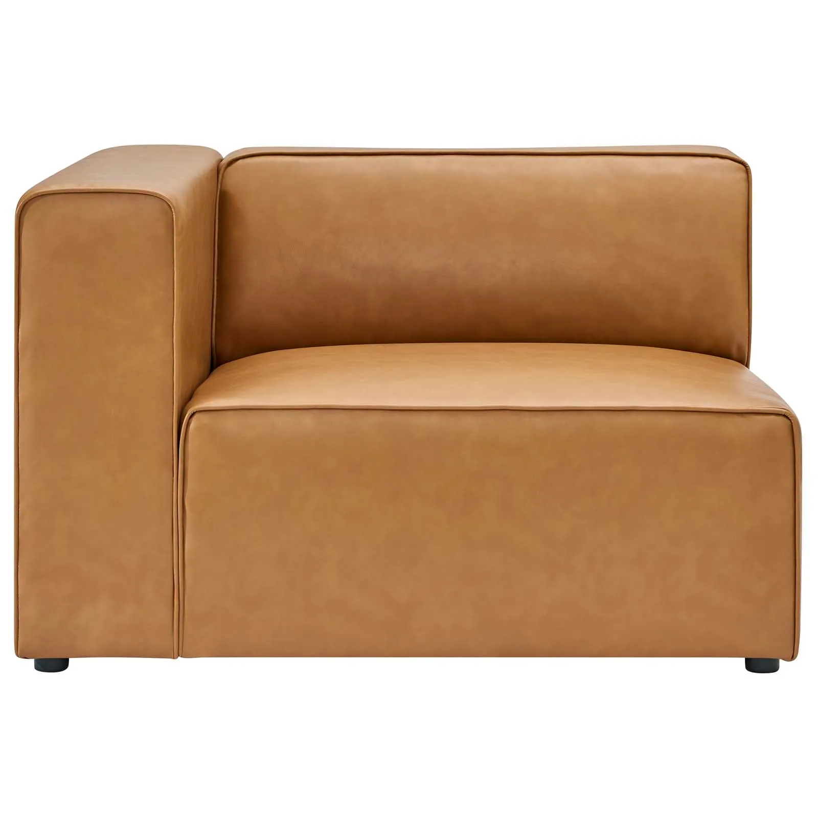 Mingle Vegan Leather Sofa and Armchair Set